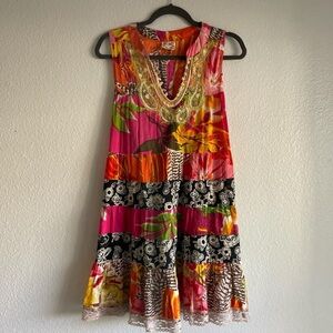 Free People Women's Dress Shift Tunic 
Size M
